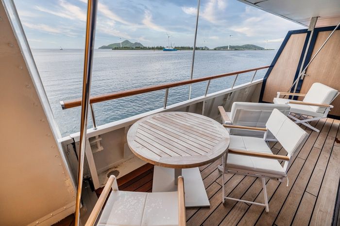 Accommodation on Le Ponant